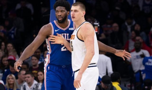 足球比分-MVP争夺战变中锋二人转？约基奇恩比德冲刺够凶猛