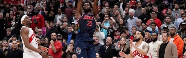 竞彩足球中奖查询-恩比德致胜三分打破心魔，不为复仇只想赢下系列赛