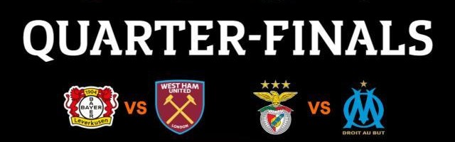 【欧联8强抽签】红军好签，米兰内战罗马，药厂对铁锤